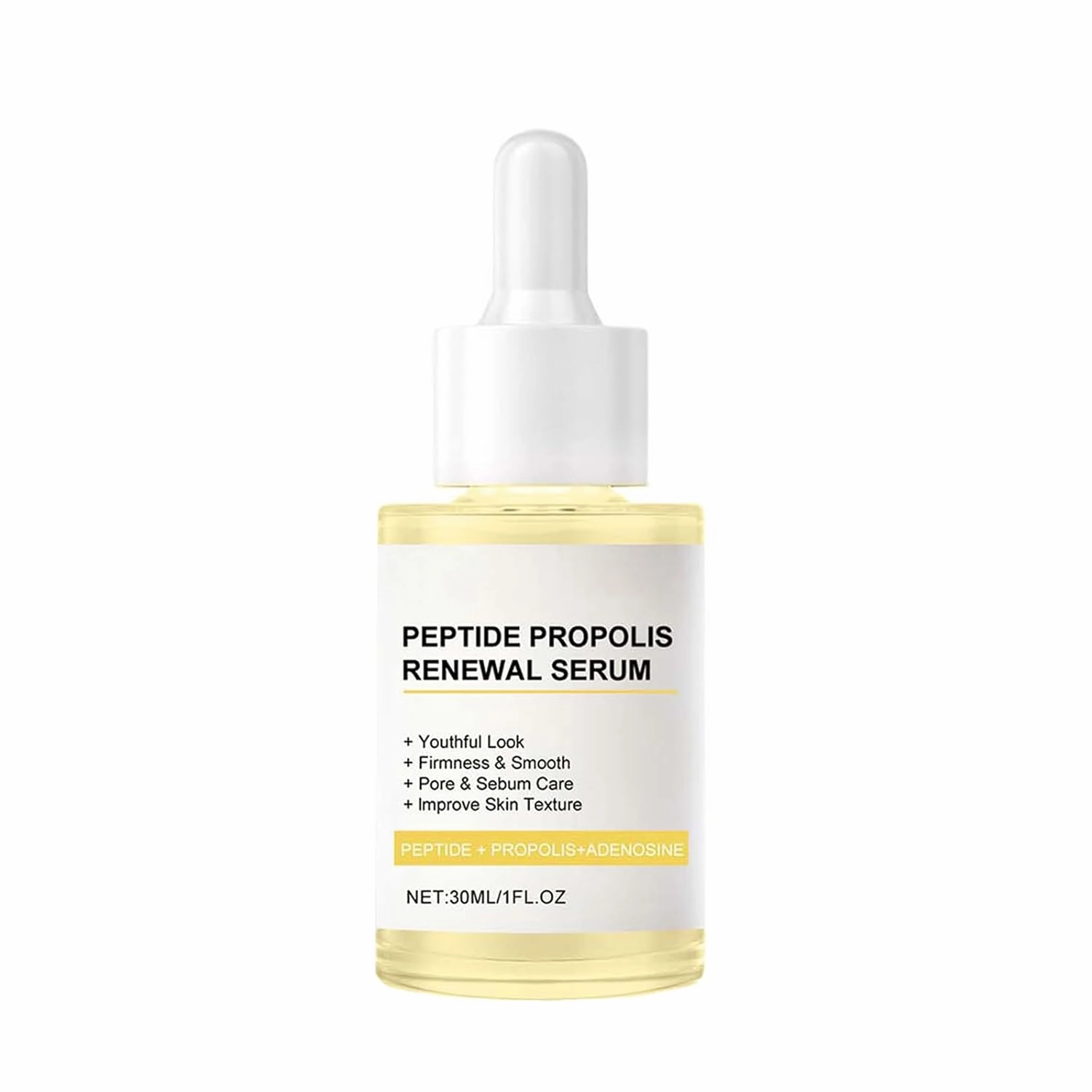 Hydration Wrinkle Renewal Serum, Peptide Propolis Renewal Serum,Peptide Propolis Complex Wrinkle Serum,Collagen Boosting Facial Serum,Deep Nourishing Moisturizing Firming Skin (A)