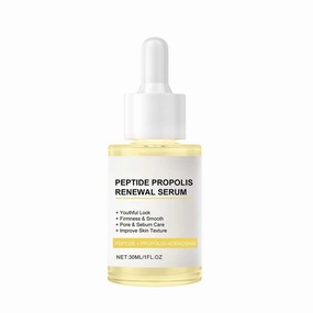Hydration Wrinkle Renewal Serum, Peptide Propolis Renewal Serum,Peptide Propolis Complex Wrinkle Serum,Collagen Boosting Facial Serum,Deep Nourishing Moisturizing Firming Skin (A)