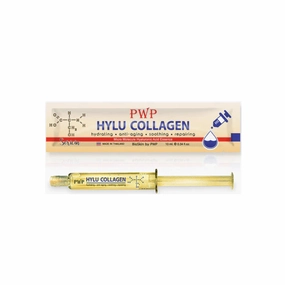 HYLU Collagen (Hydrating   Anti-aging   Soothing Essence) Sericin Serum 10ml | Gold