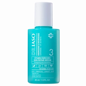 IASO Vitamin Enriched Skin Repair Serum | Highly Concentrated Multivitamin Serum, Vegetable Oils, Korean Skin Care, 1.5 oz