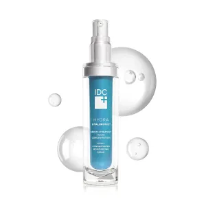 IDC Dermo Hydra Hyaluronic² Moisturizing Serum - 1 fl oz - Hydration Serum for Face, Eyes And Neck Wrinkles - Anti Aging Hyaluronic Acid Moisturizer Facial Serum - Anti Wrinkle Skin Care Products