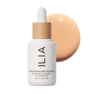 ILIA - Super Serum Skin Tint SPF 40 | Non-Comedogenic, Vegan, Lightweight to Help Against Blue Light,   Pollution while Hydrating, Smoothing,   Refining (Bom Bom ST5, 1 fl oz | 30 ml)