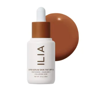 ILIA - Super Serum Skin Tint SPF 40 | Non-Comedogenic, Vegan, Lightweight to Help Against Blue Light,   Pollution while Hydrating, Smoothing,   Refining (Jardin ST16.5, 1 fl oz | 30 ml)