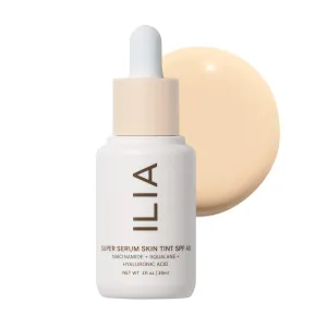 ILIA - Super Serum Skin Tint SPF 40 | Non-Comedogenic, Vegan, Lightweight to Help Against Blue Light,   Pollution while Hydrating, Smoothing,   Refining (Skye ST.5, 1 fl oz | 30 ml)