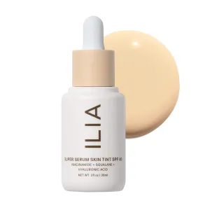 ILIA - Super Serum Skin Tint SPF 40 | Non-Comedogenic, Vegan, Lightweight to Help Against Blue Light,   Pollution while Hydrating, Smoothing,   Refining (Tulum ST2, 1 fl oz | 30 ml)