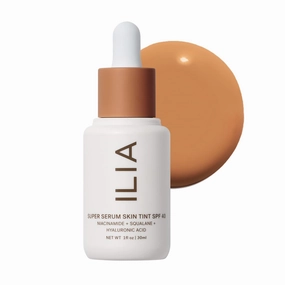 ILIA - Super Serum Skin Tint SPF 40 | Non-Comedogenic, Vegan, LIghtweight to Help Against Blue Light,   Pollution while Hydrating, Smoothing,   Refining (Kamari ST13, 1 fl oz | 30 ml)