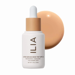 ILIA - Super Serum Skin Tint SPF 40 | Non-Comedogenic, Vegan, Lightweight to Help Against Blue Light,   Pollution while Hydrating, Smoothing,   Refining (Paloma ST9, 1 fl oz | 30 ml)