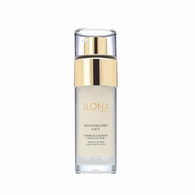 ILONA Bottom Lines Face | Brightening and Exfoliating Facial Gel for Deep Wrinkle Reduction | Powered by SR  Retinol with RNA/DNA, Shea Butter, Hydrolyzed Proteins & Vitamin C | 1.0 oz