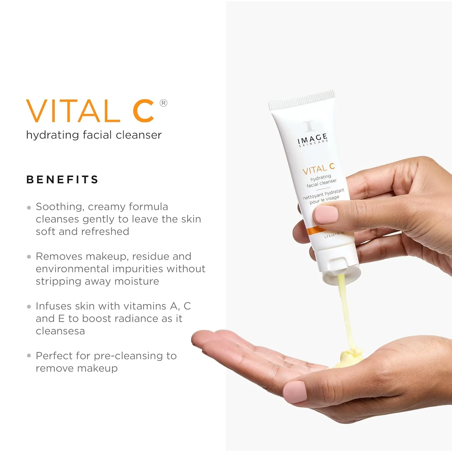 IMAGE Skincare, VITAL C Hydrating Face Serum, with Vitamin C and Hyaluronic Acid, to Brighten, Tone and Smooth Appearance of Wrinkle