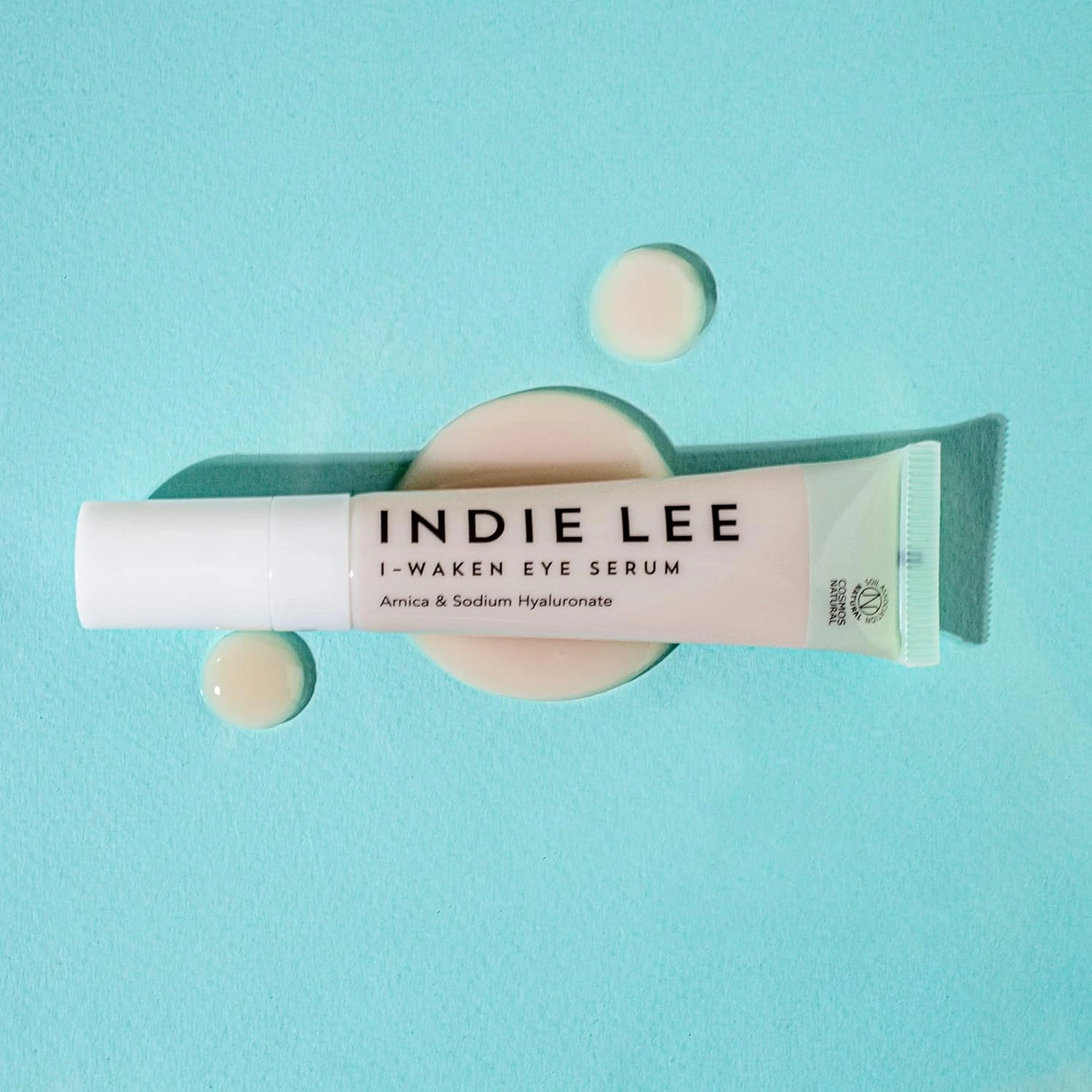Indie Lee I-Waken Under Eye Serum for Dark Circles and Puffiness - Under Eye Brightener, Anti-Aging & Hydrating Serum for Smoothing & Firming Fine Lines and Wrinkles (0.5oz / 15ml)