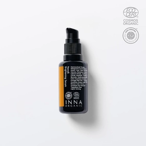 Inna Organic BRIGHTENING SERUM, Luxury Clean Beauty, Certified Organic, 1.0 fl.INNA Organic Brightening Serum, Dark Sport Care, Neroli Essential Oil Infused Skin Care, 1.0 fl.oz