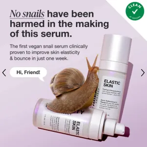 iNNBEAUTY PROJECT Elastic Skin Firming Serum, Vegan Formula with Peptides, 1 fl oz, Plumping and Hydrating