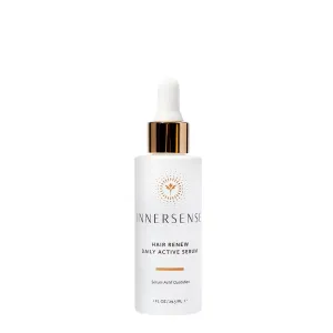 Innersense Organic Beauty - Natural Hair Renew Daily Active Serum | Clean Scalp Care For Optimal Hair Growth (1 fl oz | 29.5 ml)