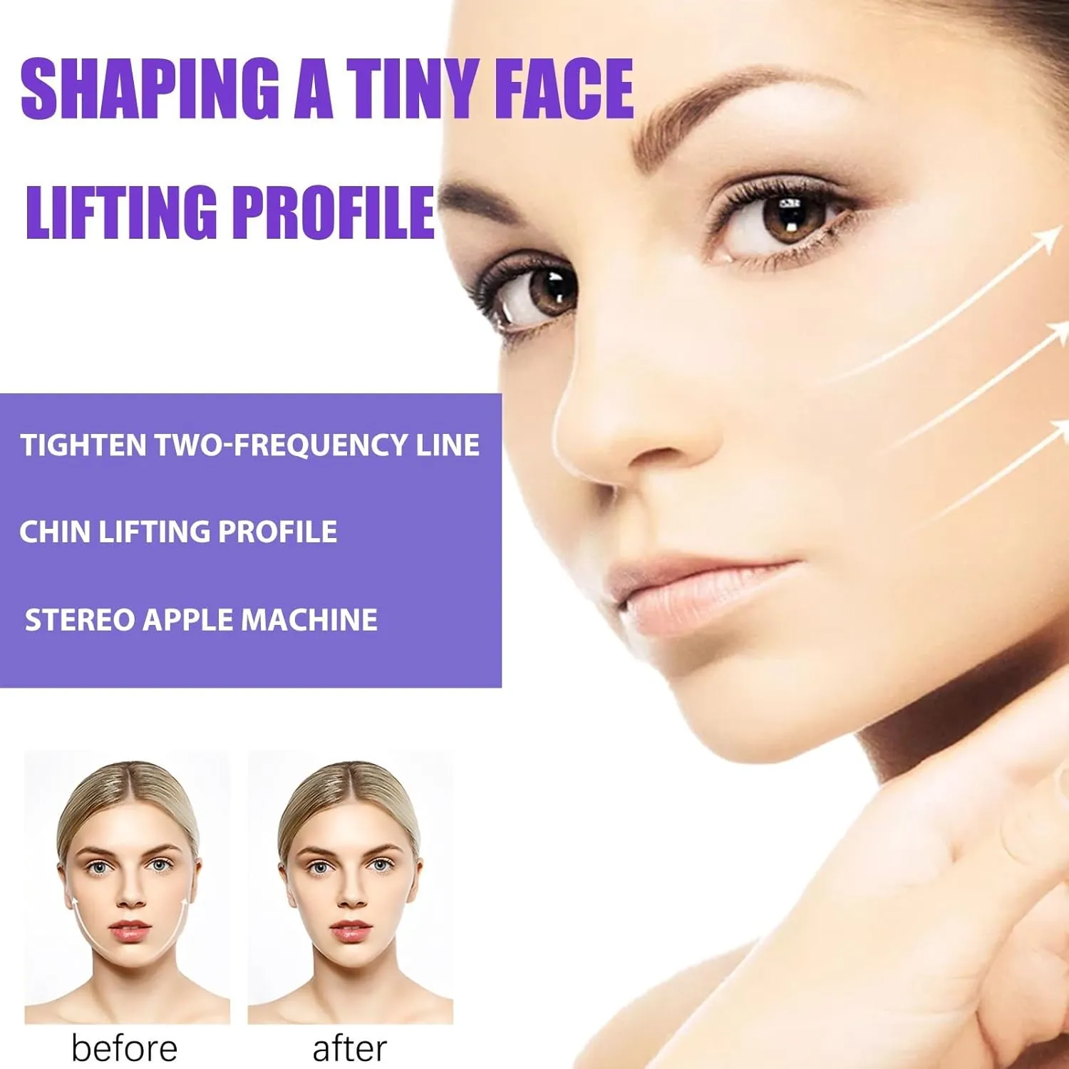 Instant Firming Face Serum - Anti-Aging V-Lift Essence For Wrinkle Reduction, Skin Tightening & Hydration, 1.7 Fl Oz(3Count (Pack of 3))