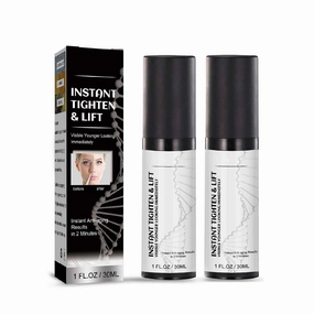 Instant Face Lift Cream,Face Tightener,Neck Eye Tightening Lifting Serum,Skin Firming,Smooth Appearance of Wrinkles Loose Sagging Puffiness Fine (2 pcs)