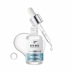 IT Cosmetics Bye Bye Dark Spots 4% Niacinamide Serum - Visibly Reduces Dark Spots & Improves Skin Clarity In 8 Weeks - Facial Serum with 1% Ethyl Vitamin C - For All Skin Types - 1 Fl. Oz