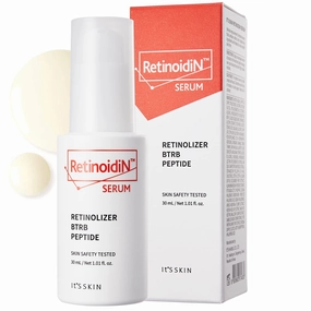 It'S SKIN Retinoidin Serum - Retinol Anti Aging Serum - Smooth Wrinkles & Fine Lines - Firming & Moisturizing with Adenosine, Hyluronic Acid, Peptides, Niacinamide and Ceramide, 1.01 fl.oz.