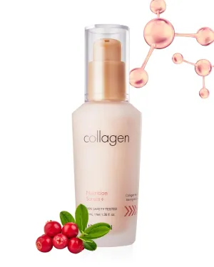 It'S SKIN Collagen Nutrition Serum   1.35 fl.oz Nourishing Face Serum with Collagen, Smooths Fine Lines, Enhances Elasticity with Protein, Korean Skincare