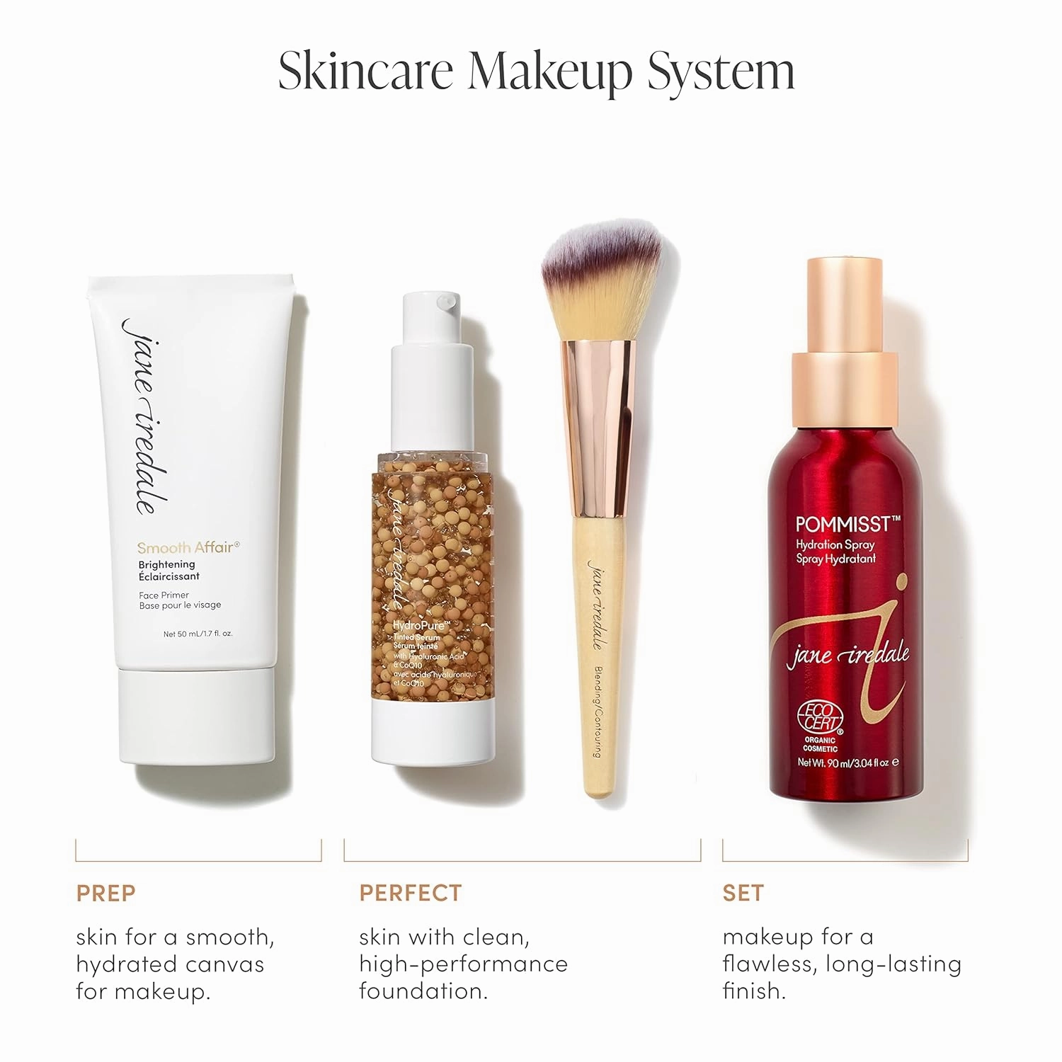 jane iredale HydroPure Tinted Serum, Hydrating, Sheer-Coverage Formula Helps Plump, Soothe, Blur Lines and Even Skin Tone with Hyaluronic Acid   CoQ10