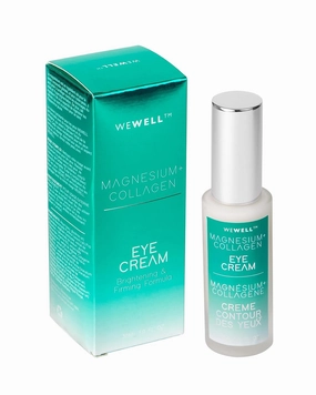 Jean Pierre WEWELL MAGNESIUM   COLLAGEN Moisturizing Eye Cream, Ultra-Hydrating and Firming Eye Cream, Collagen Eye Cream (30 ml/1 fl.oz)