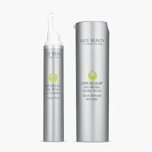 Juice Beauty Anti-Wrinkle Eye Cream   Anti-Wrinkle Retinol Overnight Serum - Vegan, Cruelty Free
