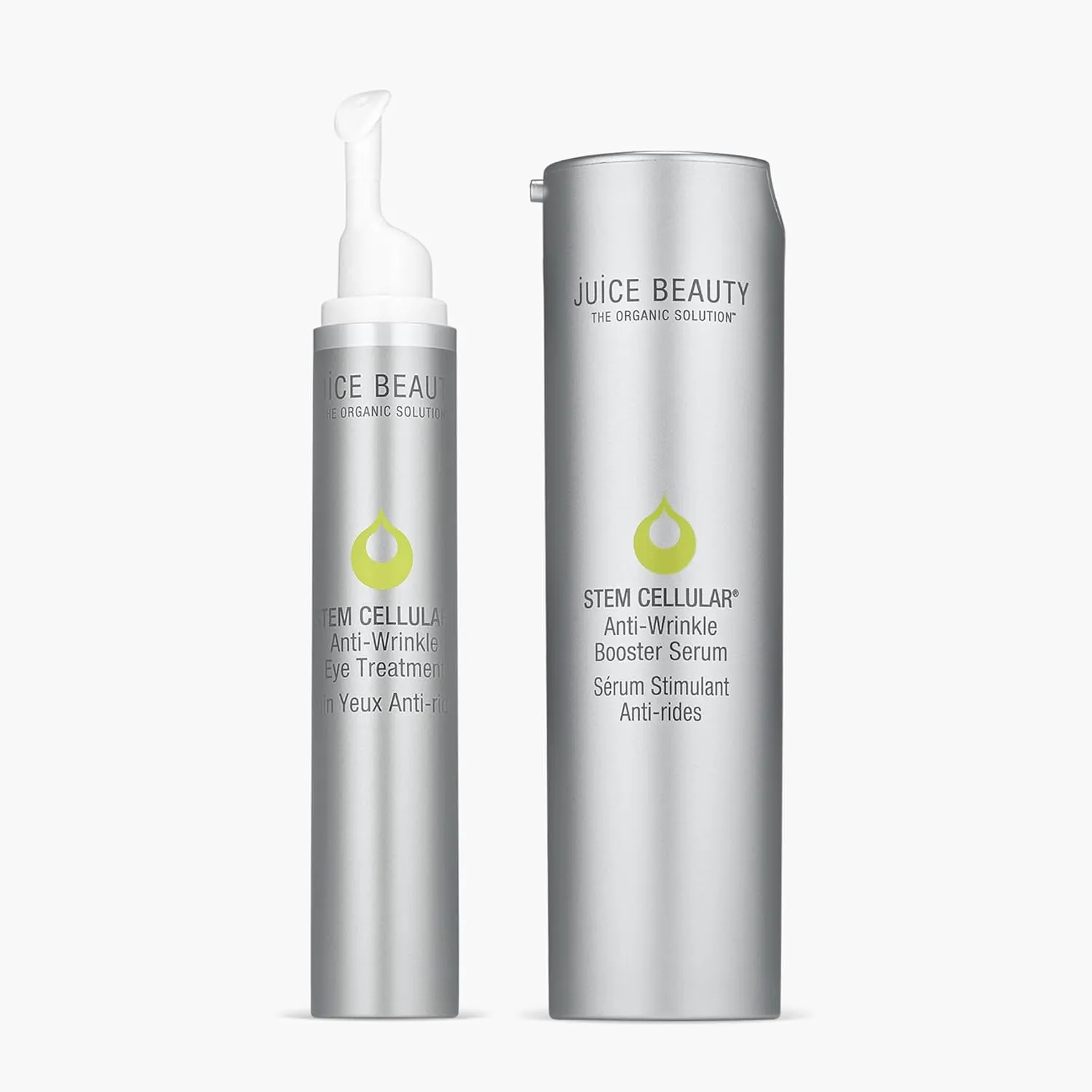 Juice Beauty Anti-Wrinkle Eye Cream   Anti-Wrinkle Retinol Overnight Serum - Vegan, Cruelty Free