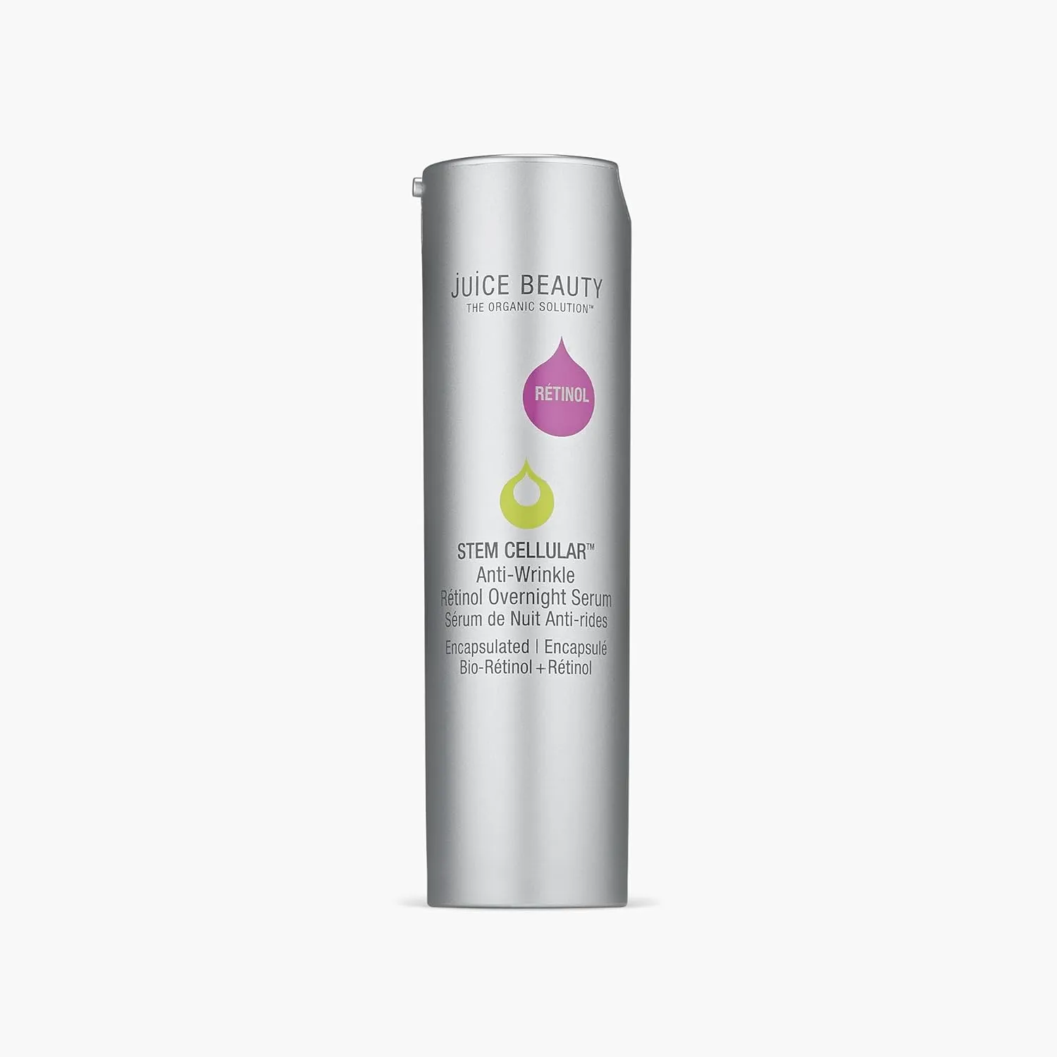 Juice Beauty Stem Cellular Anti-Wrinkle Retinol Overnight Serum - 30 mL - Reduces Look of Fine Lines, Wrinkles, Dark Spots   Skin Roughness - Vegan, Cruelty Free