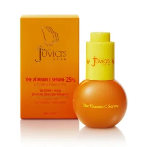 Juvia's Place Radiant Glow 25% Vitamin C Serum with Honeysuckle Extract-Renewing Face Serum for Dark Spots, Oily Sensitive Skin–Anti-Spot Facial Skincare for Women & Men–Daily Vitamin C Care–1floz