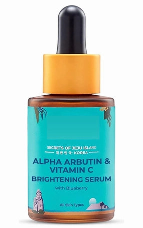 K,or.ean 2%.. A.lpha A.rbutin & 3% Vitamin C Brightening Face Serum for glowing skin| Alpha arbutin face serum|All skin types | Men & Women| Korean Skin Care| Vegan & Cruelty-free | 30ml | 1.01 Fl Oz