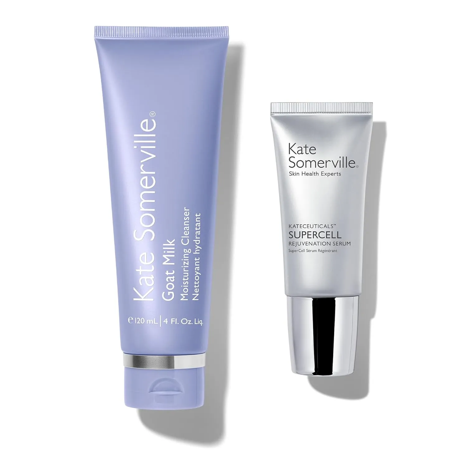 Kate Somerville Barrier-Building Power Pair - Goat Milk Moisturizing Cleanser, 4oz. and KateCeuticals® SuperCell Rejuvenation Peptide Serum, 1oz.