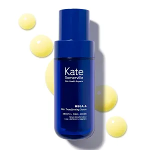 Kate Somerville Mega-A Skin Transforming, Anti-Aging Serum with Hyaluronic Acid For Uneven Texture and Wrinkles, 1 Fl. Oz