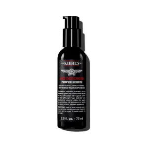 Kiehl's Age Defender Power Face Serum, Anti-Aging Firming Facial Serum for Men, Reduces Look of Fine Lines & Wrinkles, Quick-Absorbing, Lightweight, with Cypress Extract & Adenosine - 2.5 fl oz