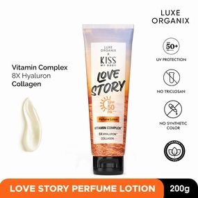 Kiss My Body Love Story Perfume Lotion SPF 50 PA  200g