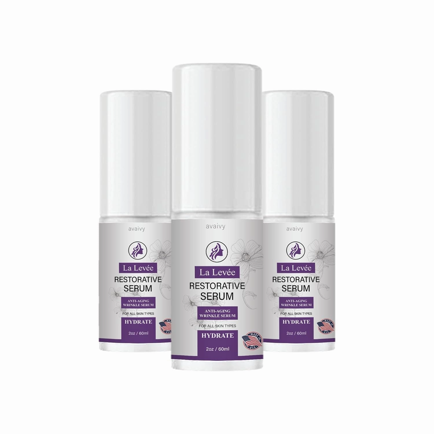 La Levee - La Levee Restorative Anti-Aging Wrinkle Serum (3 Pack)
