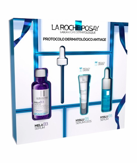 La Roche-Posay Coffret Mela B3 Serum 30ml   Offer Hyalu B5 Eye Serum 5ml   Hyalu B5 Serum