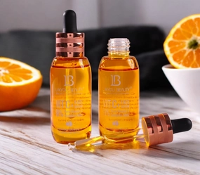 Lakyou Beauty Vitamin C Face Serum – 98% Pure Vitamin C Complex for Luminous Glow, Brightening, Firming &amp; Repairing, 50ml