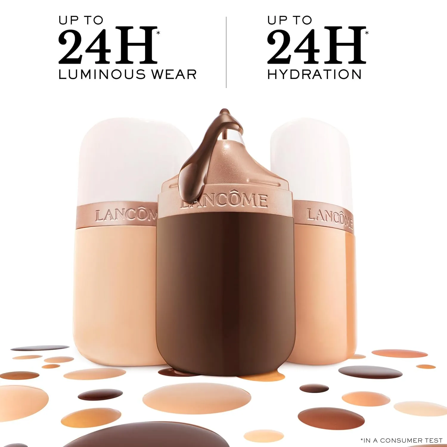 Lancôme Idôle 3 Serum Supertint Skin Tint - Dewy, Even tone with Niacinamide and Hyaluronic Acid for 24HR - Sheer to Buildable Coverage