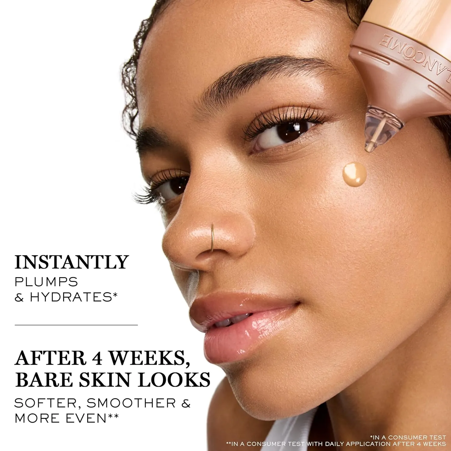 Lancôme Idôle 3 Serum Supertint Skin Tint - Dewy, Even tone with Niacinamide and Hyaluronic Acid for 24HR - Sheer to Buildable Coverage