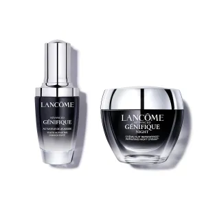 Lancôme Overnight Strengthen & Repair Skincare Duo - Advanced Génifique Anti-Aging Serum & Night Cream