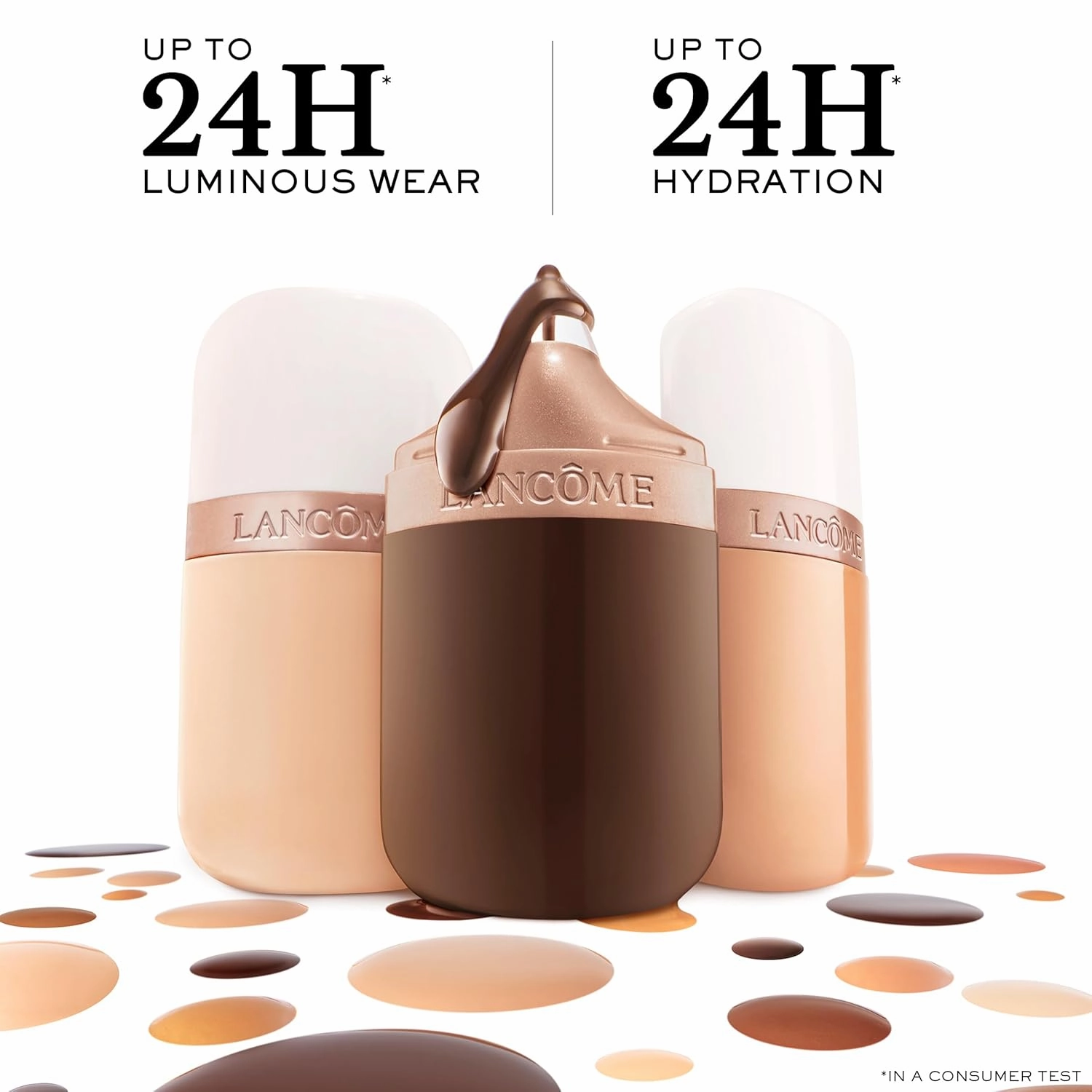 Lancôme Idôle 3 Serum Supertint Skin Tint - Dewy, Even tone with Niacinamide and Hyaluronic Acid for 24HR - Sheer to Buildable Coverage
