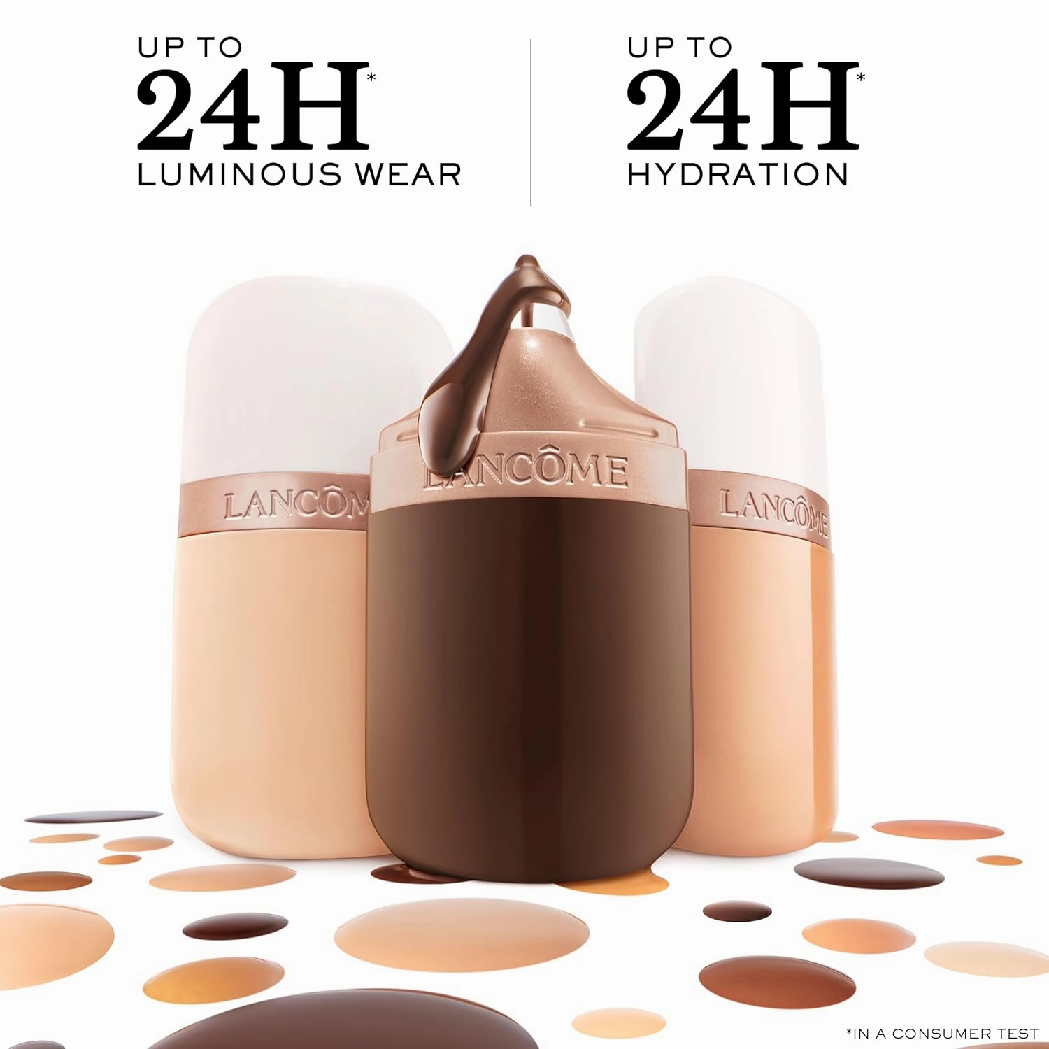 Lancôme Idôle 3 Serum Supertint Skin Tint - Dewy, Even tone with Niacinamide and Hyaluronic Acid for 24HR - Sheer to Buildable Coverage