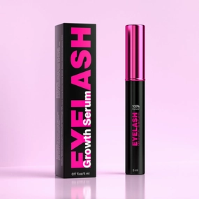 Lash Serum for Eyelash Growth: Thicker & Longer Looking Eyelashes, Advanced Lash Enhancing Serum for Natural Lashes,5ml Rapid Eye Lash Growth Serum for Home,Vegan & Cruelty-Free
