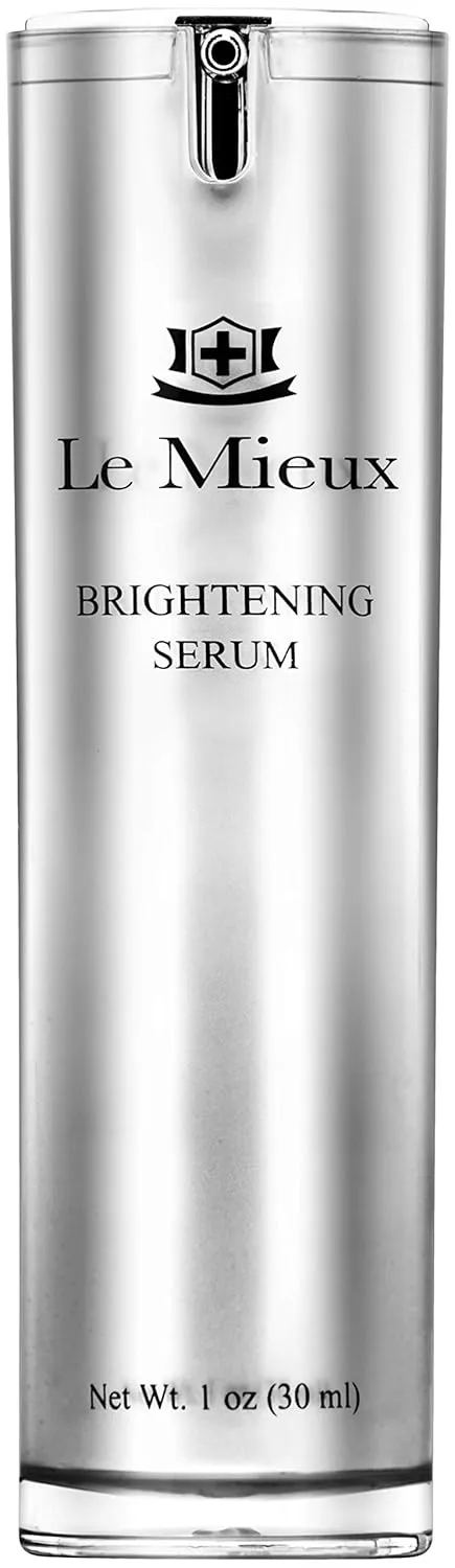 Le Mieux Brightening Serum - Azelaic Acid & Peptide Serum for Face, Powerful Facial Serum for Glowing Skin, Help Minimize Dark Spots & Uneven Tone, Glowing Skin, No Parabens or Sulfates (1 oz / 30 ml)