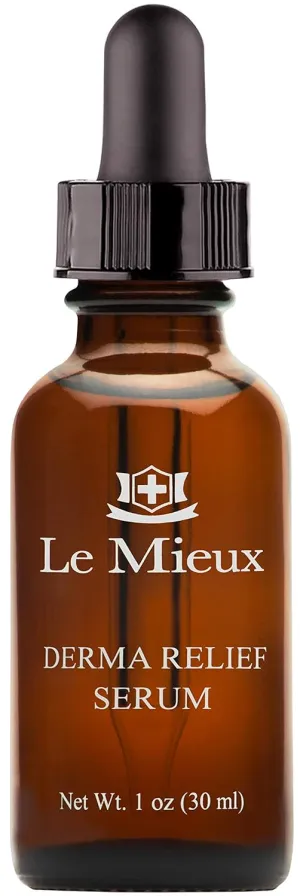 Le Mieux Derma Relief Serum - Hydrating Oil Serum for Face with Ceramides, Squalane & Kukui, Moisturizing Facial Oils for Dry or Sensitive Skin, No Parabens or Sulfates (1 oz / 30 ml)
