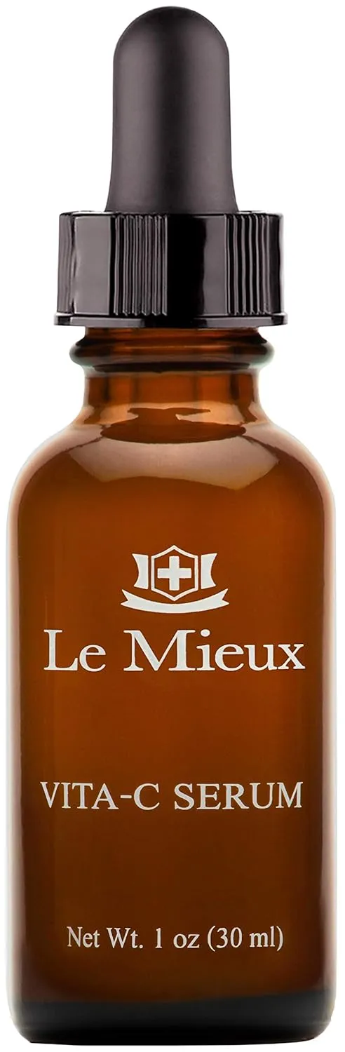 Le Mieux Vita-C Serum - Concentrated Vitamin C & Glutathione Antioxidant Facial Serum for Glowing Skin, VIT C Face Serum to Address The Appearance of Uneven Tone & Blotchiness (1 oz / 30 ml)