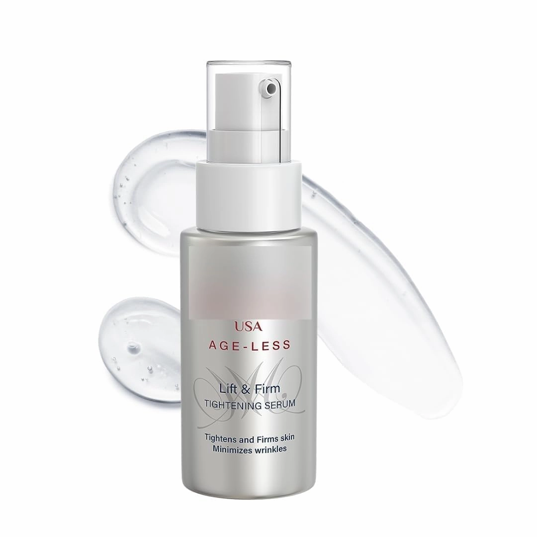 Lift & Firm Instant Face Tightening Serum | Targets wrinkles | Helps lift and tighten skin | With Lotus Seed Extract, Hazel Liquid Extract & Vitamin E | For all skin types | 30ml