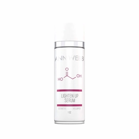 Lighten Up Serum - All Natural way to combat Hyperpigmentation. Anti-Aging Serum w/Glycolic Acid, Anti-oxidants, Vitamin C & E improves skin elasticity, exfoliate & brighten spots 1oz