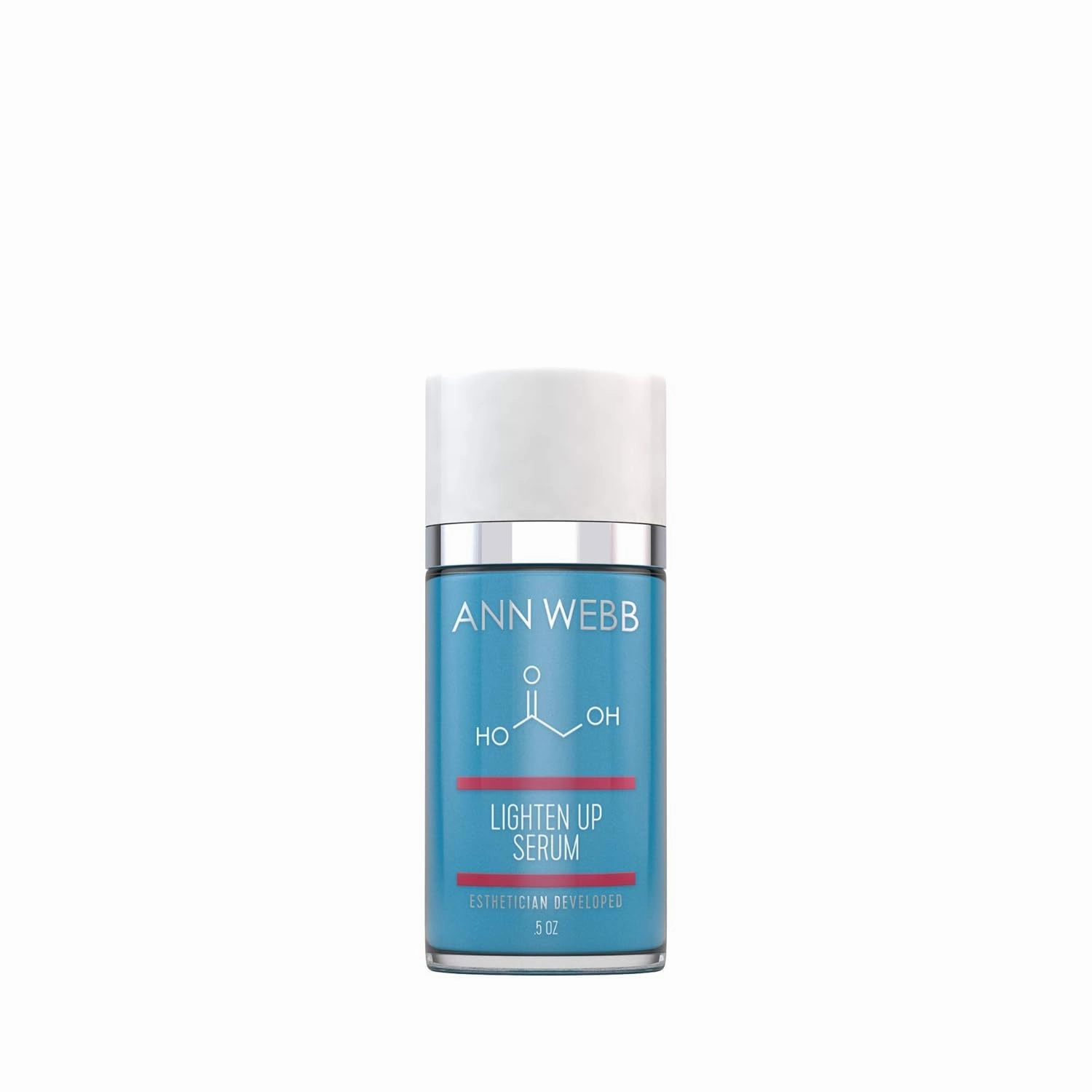 Lighten Up Serum - All Natural way to combat Hyperpigmentation. Anti-Aging Serum w/Glycolic Acid, Anti-oxidants, Vitamin C & E improves skin elasticity, exfoliate & brighten spots .5oz