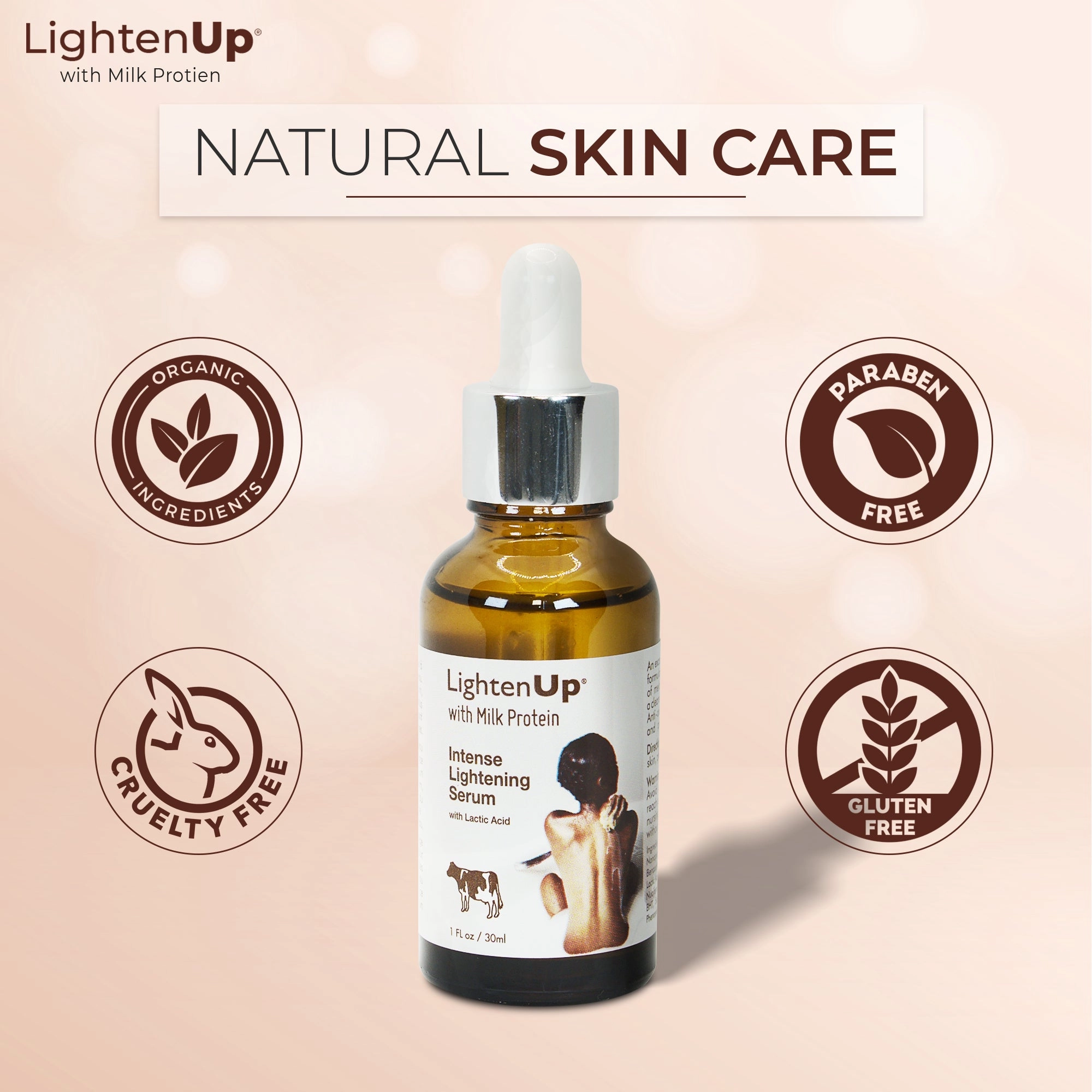 Lightenup Lactic Acid Active Intense Lightening Serum - 30ml