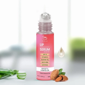 Lip Serum for Soft & Supple Lips | Suitable for All Skin Types | Lip Serum Hydrates Lips & Enhances the Natural Color